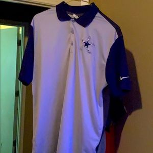 Dallas Cowboys dri-fit coaches polo shirt